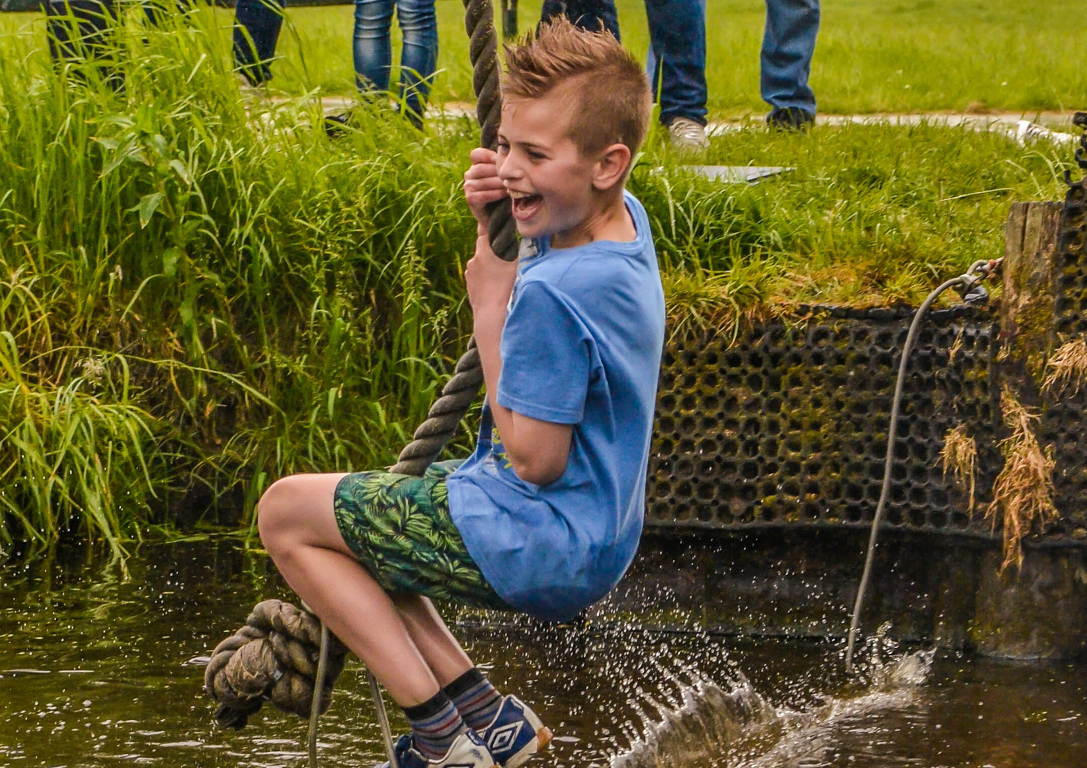 Actief kinderfeestje bij De Boerinn