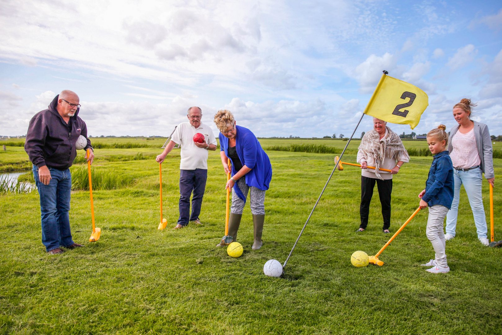 Familiefeest klompengolf | Boerderij De Boerinn