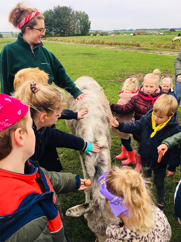 Knuffel met de dieren | Boerderij De Boerinn