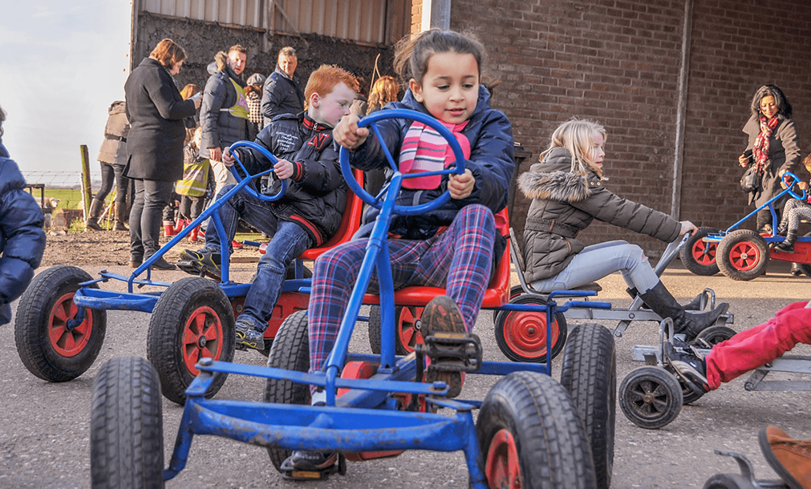 Skelteren tijdens de kerstbrunch | Boerderij de Boerinn