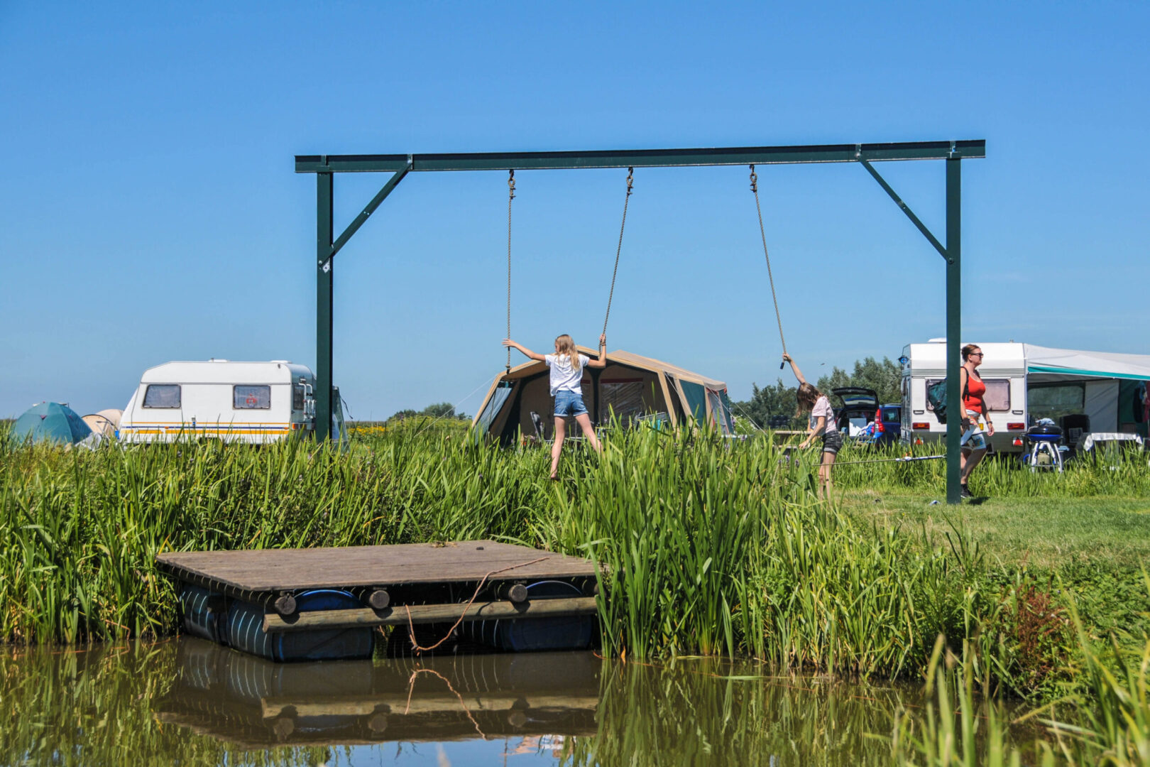 Campingplaatsen ravotten | Boerderij De Boerinn