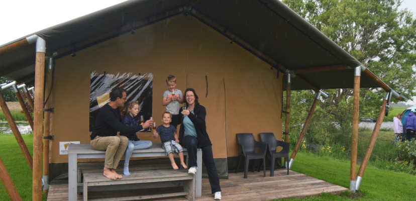 Safaritenten bij Camping De Boerinn