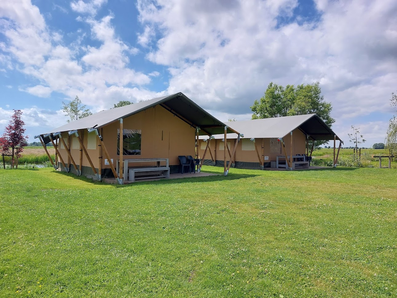 Safaritent huren bij Camping De Boerinn