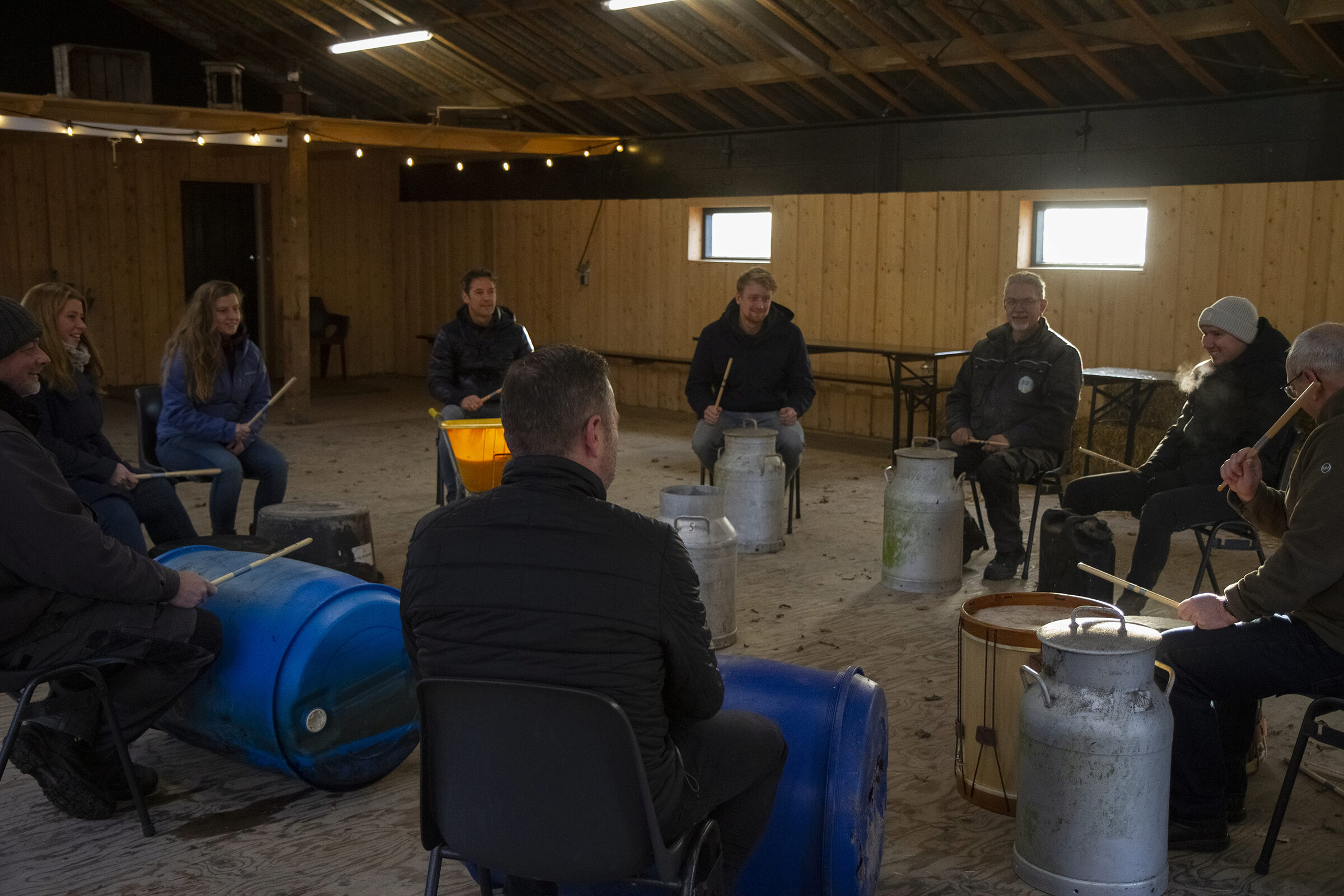 Polderdrummen 6 bij Boerderij De Boerinn