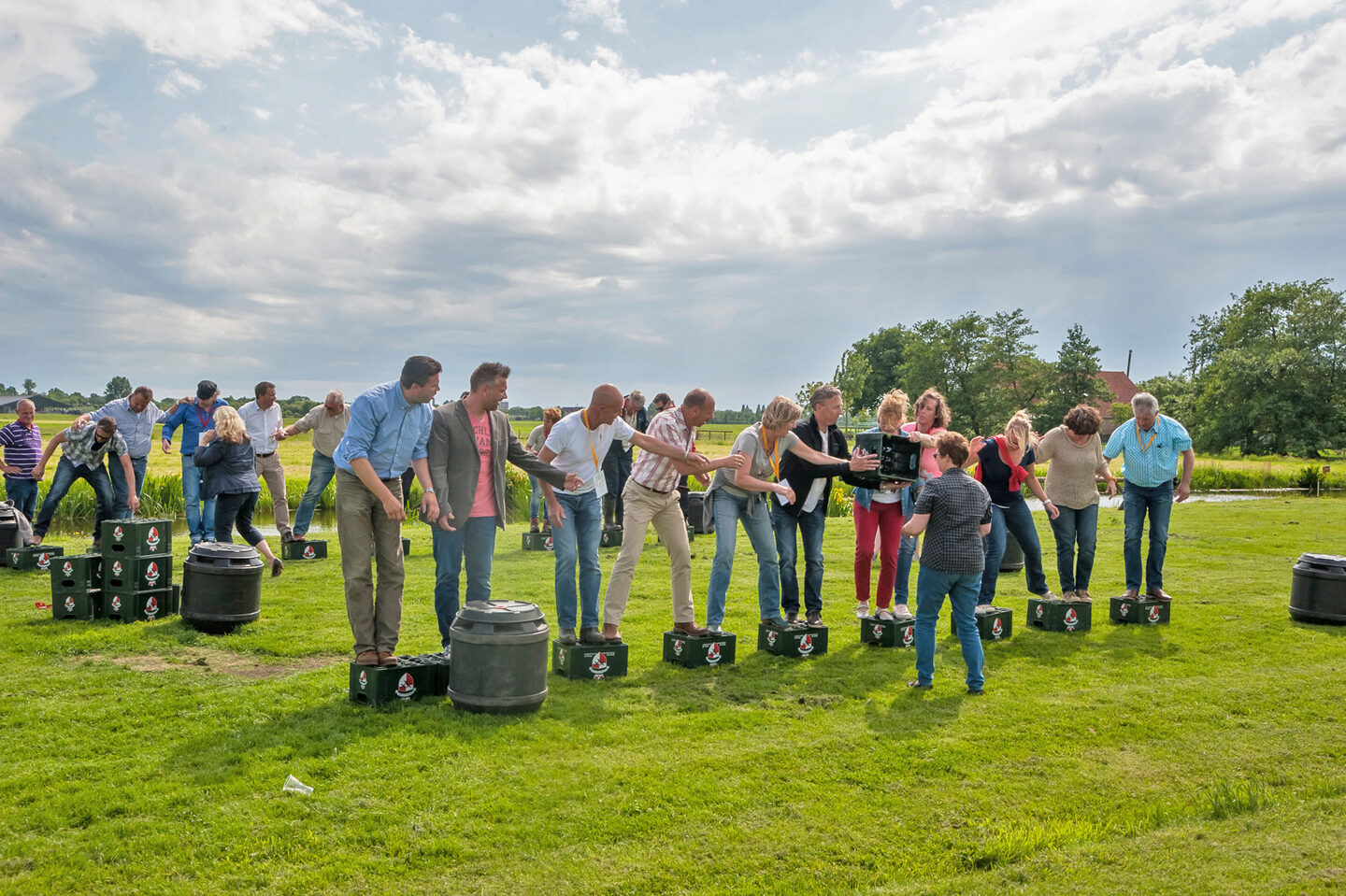 Belang van teambuilding | Boerderij De Boerinn