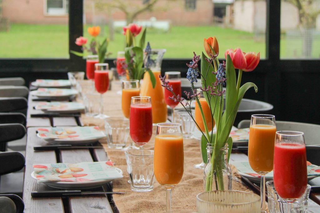 Paasbrunch Met Bloemen Bij De Boerinn