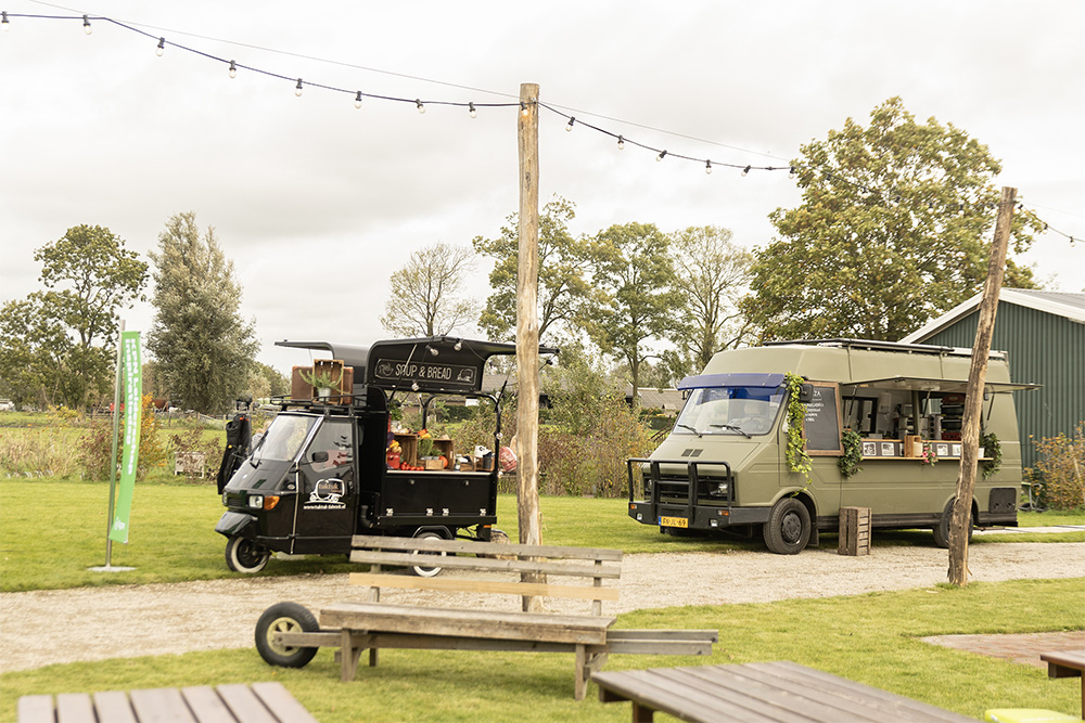 KPN bedrijfsevenement foodtrucks | Boerderij De Boerinn