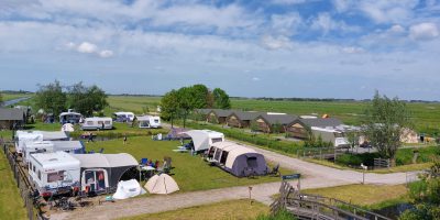 Kampeerterein van bovenaf | Boerderij De Boerinn